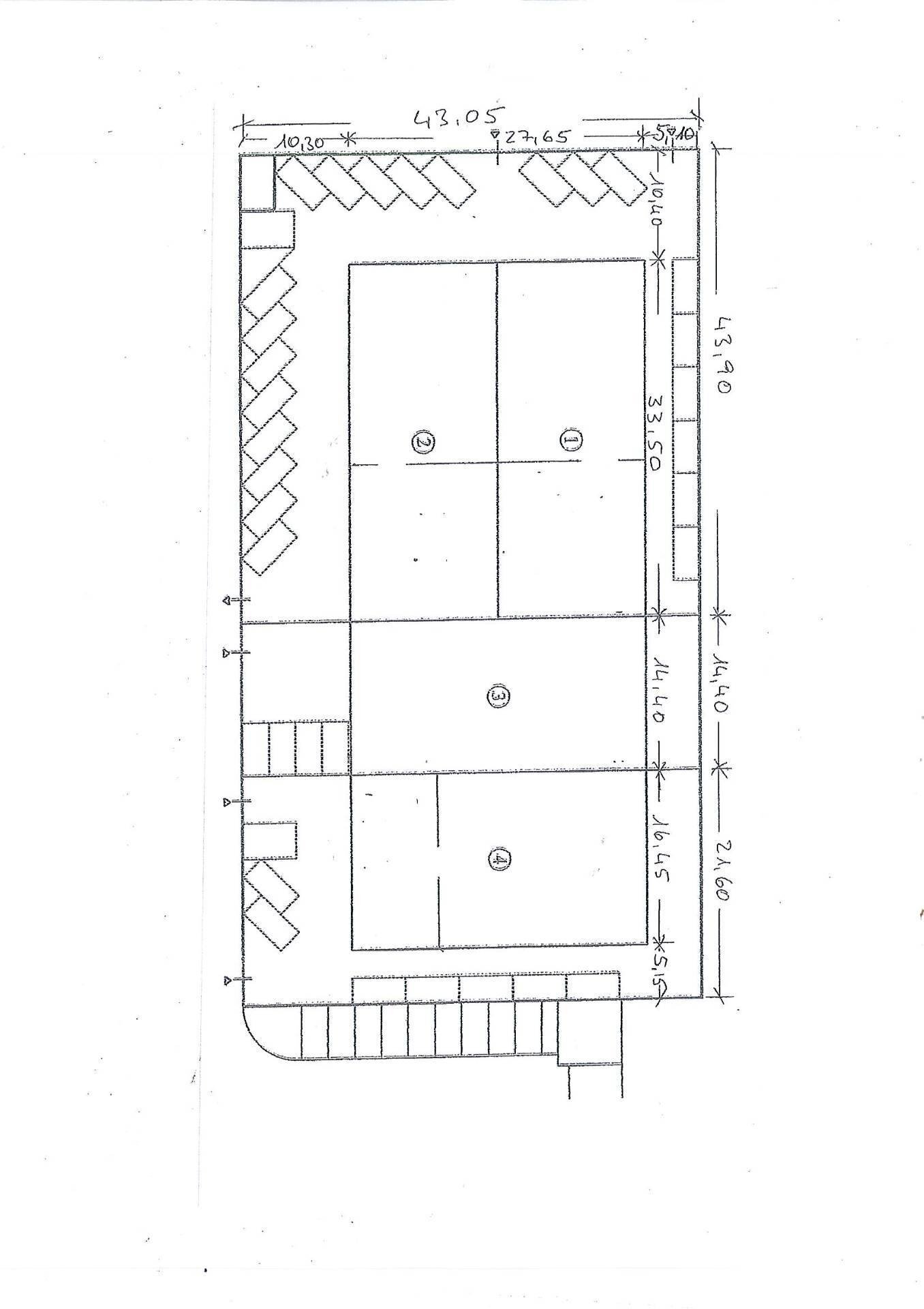 Foto 2 - Capannone viale europa
 
55, Cascina - planimetria 1