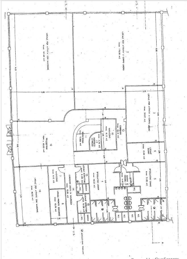 Foto 22 - Attività Commerciale Via Europa
 
32, Collesalvetti - planimetria 1