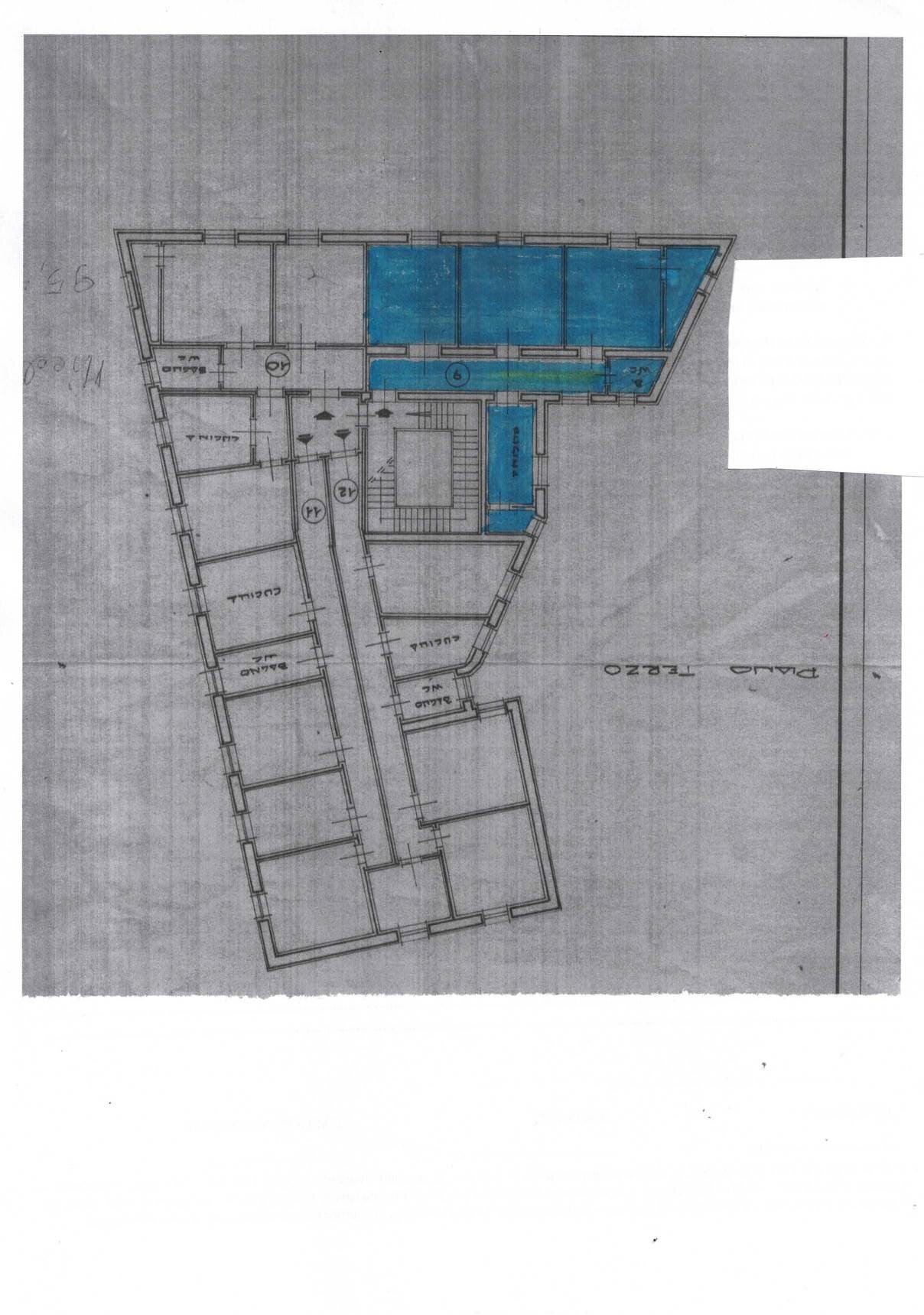 Foto 13 - Quadrilocale Scali Del Pontino
 
91, Livorno - planimetria 1