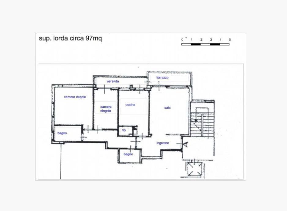 Foto 28 - Appartamento Via Goito
 
121, Livorno - planimetria 1