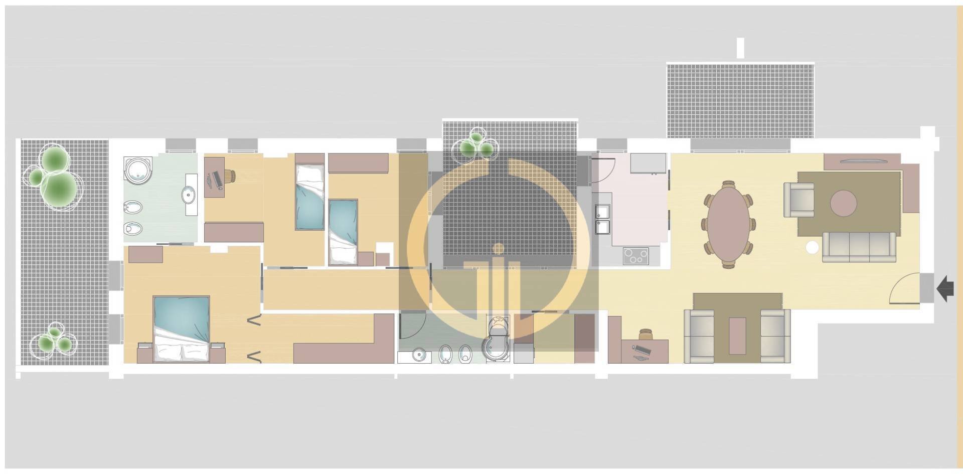 Foto 17 - Apartment Via Montello, Treviso - floor plans 1