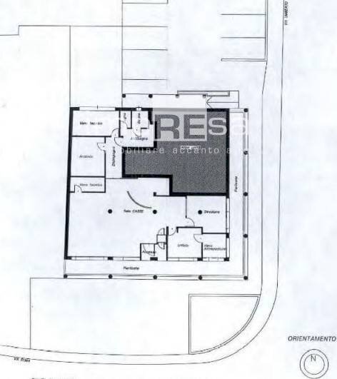 Foto 5 - Negozio via Roma
 
125, Cinto Caomaggiore - planimetria 1