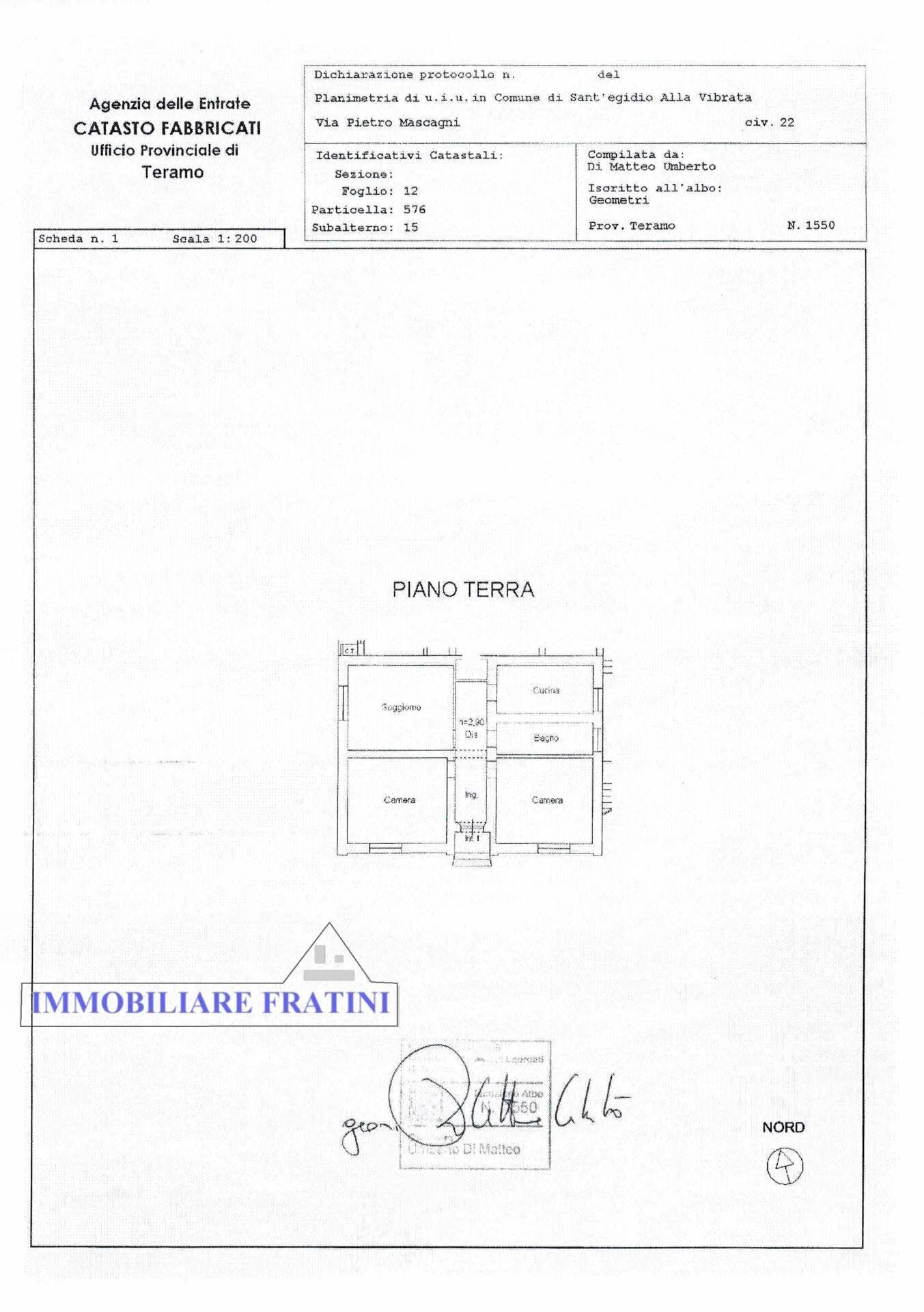 Foto 46 - Independent house Sant'Egidio alla Vibrata, Sant'Egidio alla Vibrata - floor plans 1