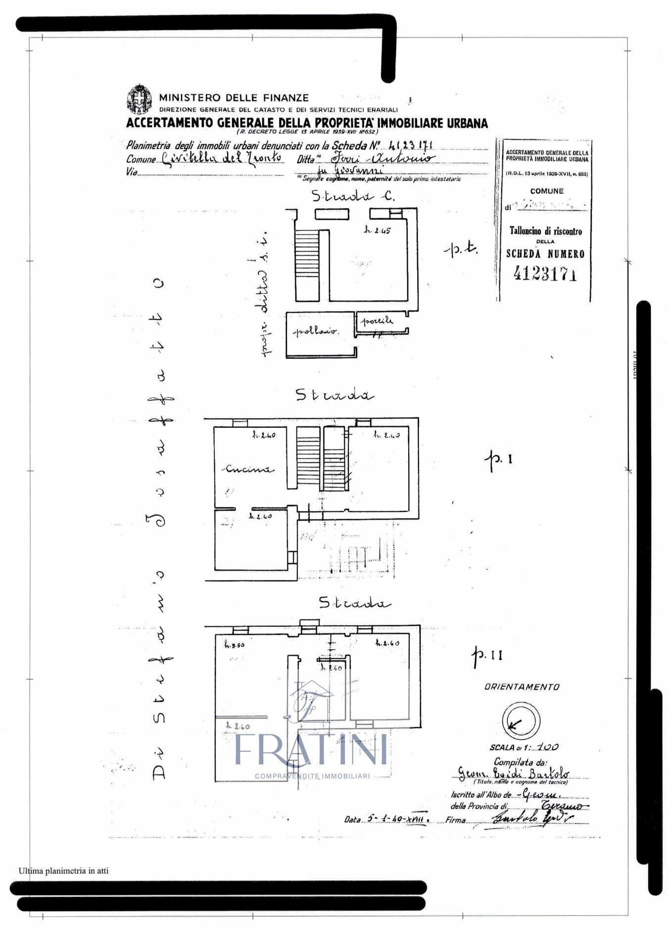 Foto 48 - Independent house Via Principale, Civitella del Tronto - floor plans 1