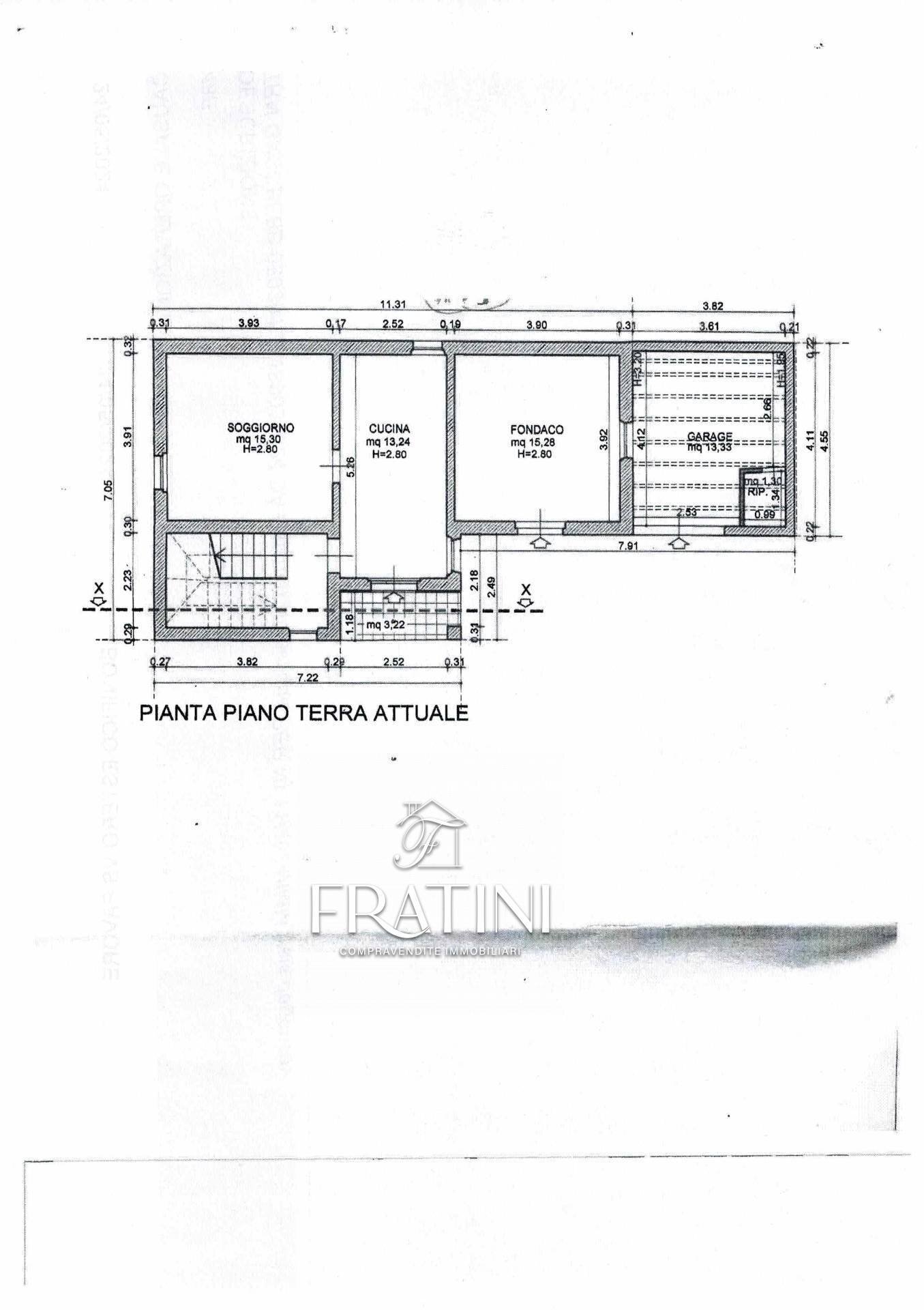 Foto 37 - Casa indipendente Frazione Raieto, Civitella del Tronto - planimetria 1