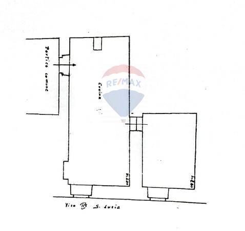 Pianta 2D - Trilocale Via Santa Lucia
 
36, Ripalimosani - planimetria 1