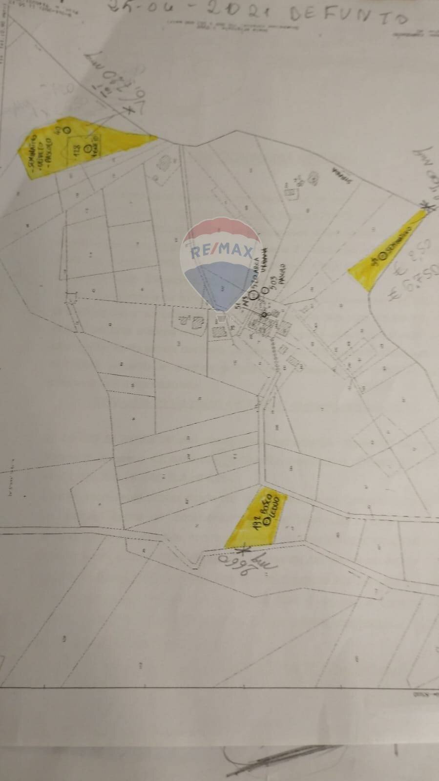 Pianta 2D - Terreno agricolo C.da Feudo, Campobasso - planimetria 1