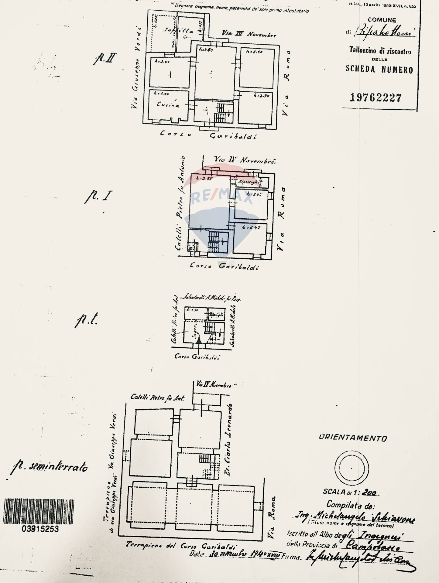 Pianta 2D - Casa semi indipendente corso Garibaldi
 
9, Ripabottoni - planimetria 1