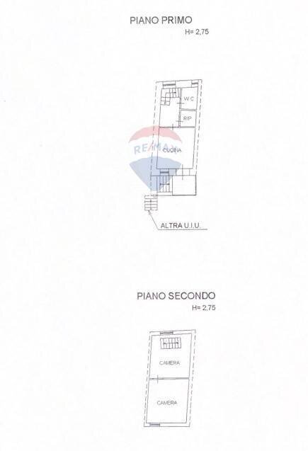 Pianta 2D - Casa semi indipendente Bojano - planimetria 1
