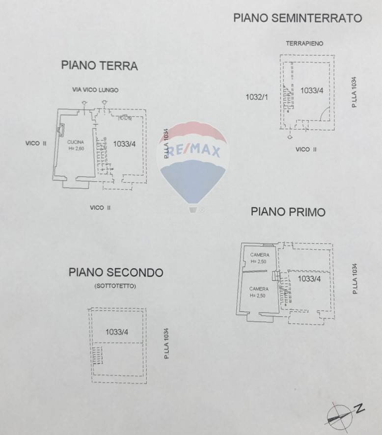 Pianta 2D - Casa semi indipendente via vico lungo
 
48/50, Lucito - planimetria 1