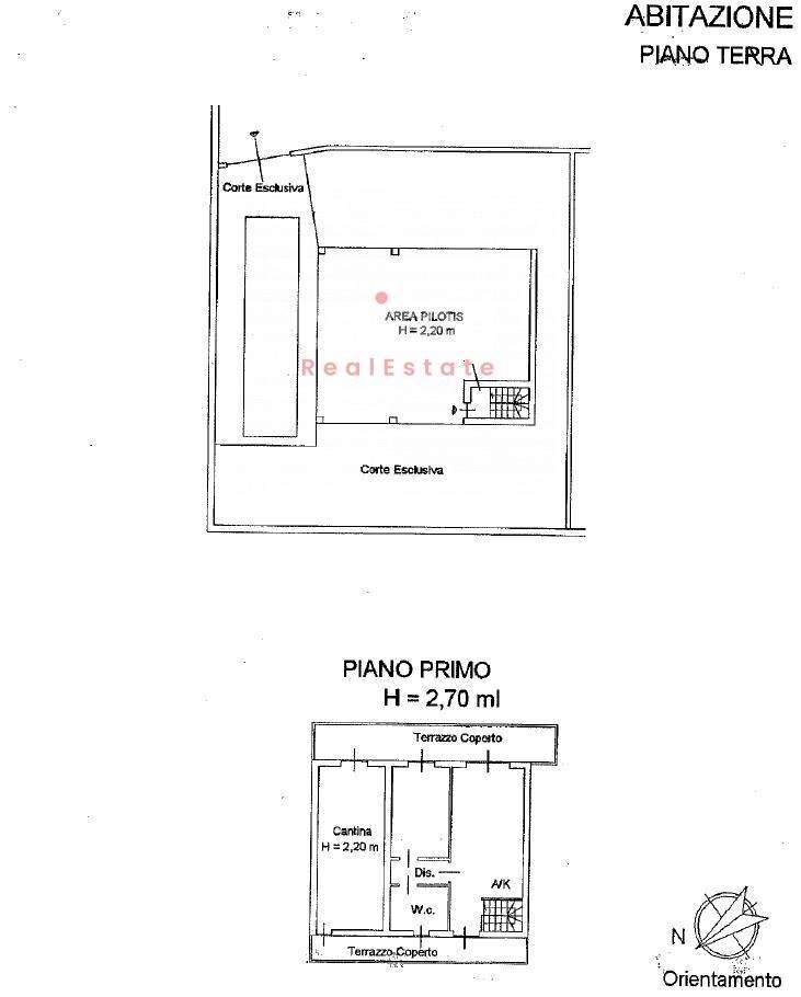 Foto 21 - Villa VIA MANTA
 
SNC, Fiumicino - floor plans 1