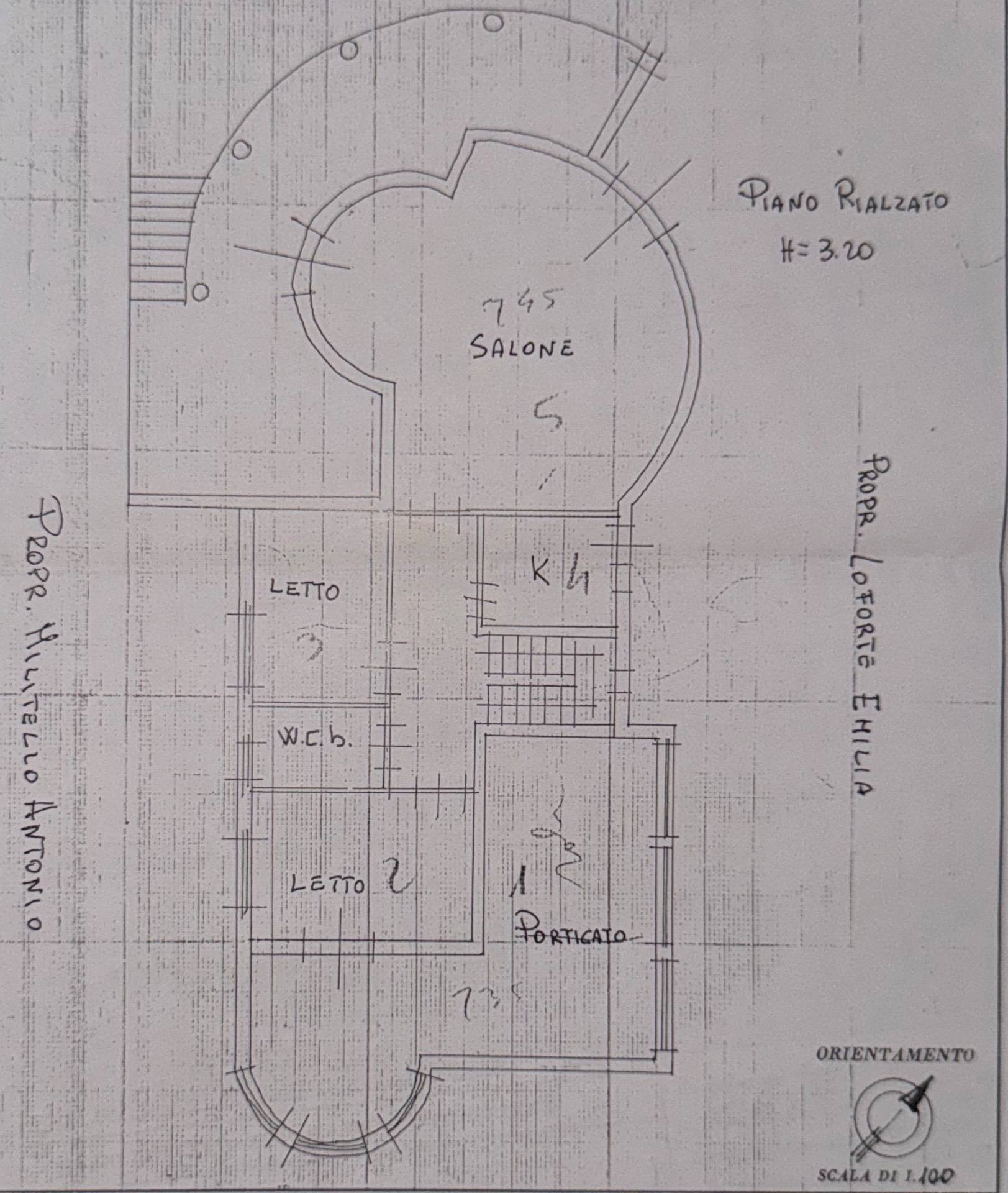 Foto 41 - Villa Lungomare Cristoforo Colombo, Palermo - floor plans 1