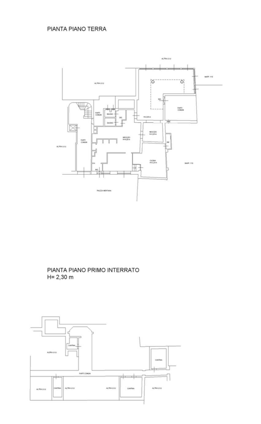 Foto 28 - Commercial Premises Piazza Mentana, Milano - floor plans 1