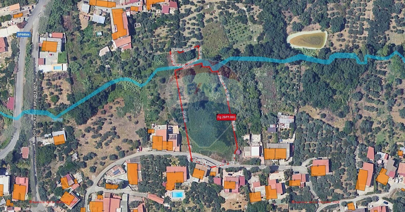 Posizione della mappa - Agricultural land CONTRADA TIMPONE, Monreale - floor plans 1
