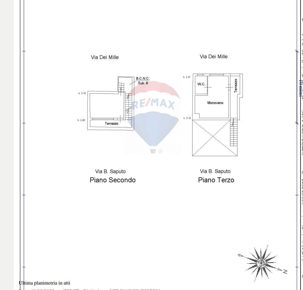 Pianta 2D - Semi-detached Villa Via Benedetto Saputo
 
12, Terrasini - floor plans 1
