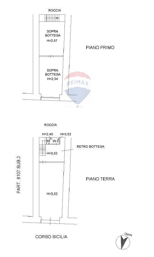 Pianta 2D - Locale Commerciale Corso Sicilia
 
1, Enna - planimetria 1