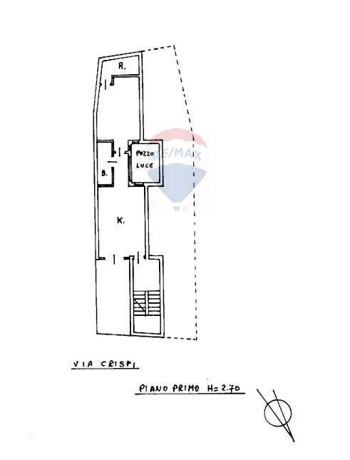 Pianta 2D - Bilocale Lungomare luigi rizzo
 
217, Lampedusa e Linosa - planimetria 1