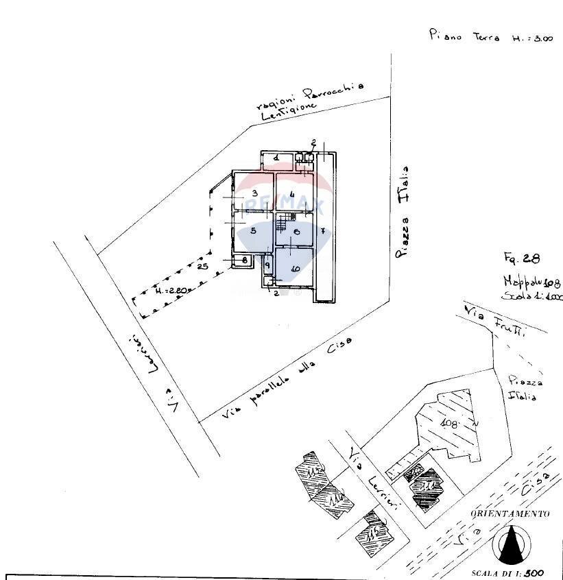 Pianta 2D - Hotel Piazza Maria Pallini, sorbolo levante
 
1, Brescello - planimetria 1