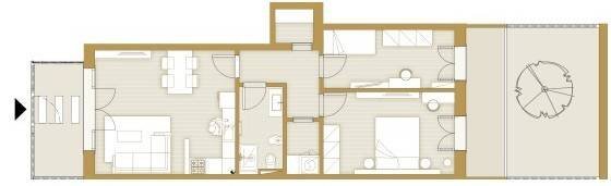 Foto 2 - Three-room apartment Via Luigi Michelazzi
 
27, Firenze - floor plans 1
