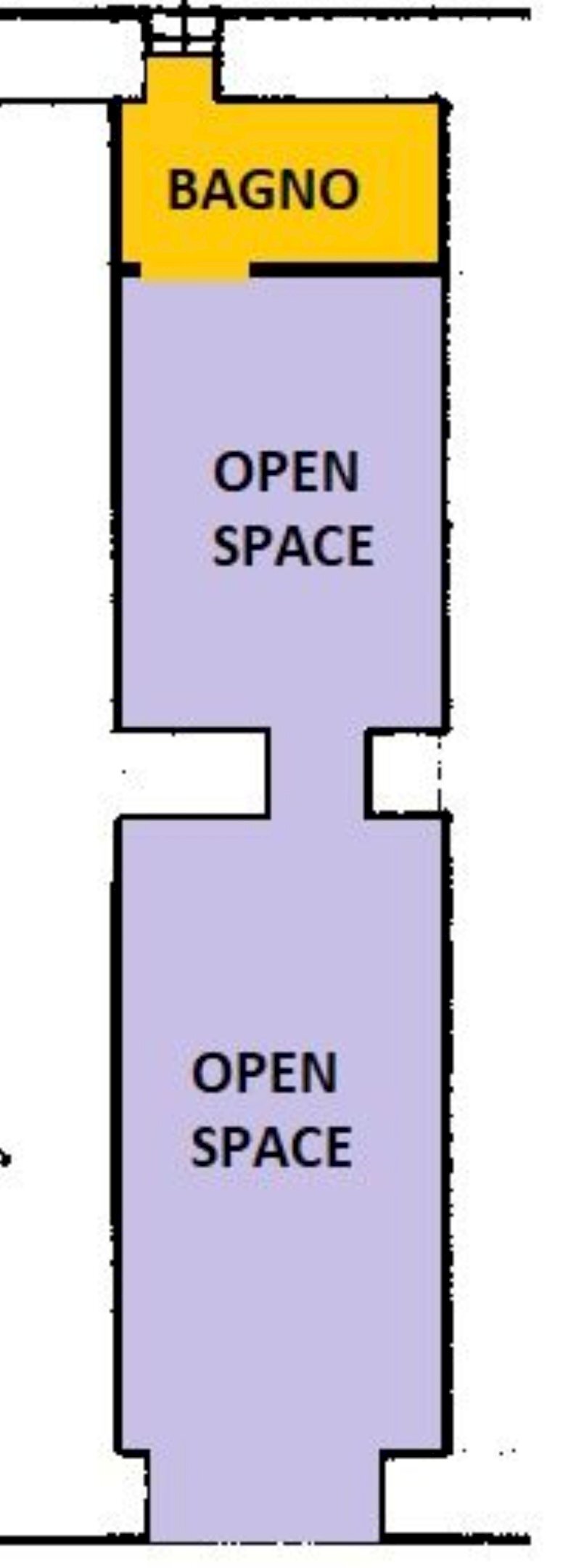 planimetria - Locale Commerciale DIAZ
 
15 E, Sassari - planimetria 1