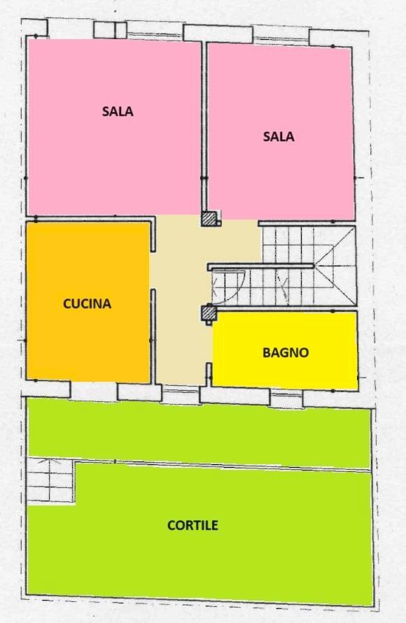 Foto 8 - Casa indipendente Via Marconi
 
39A, Tissi - planimetria 1