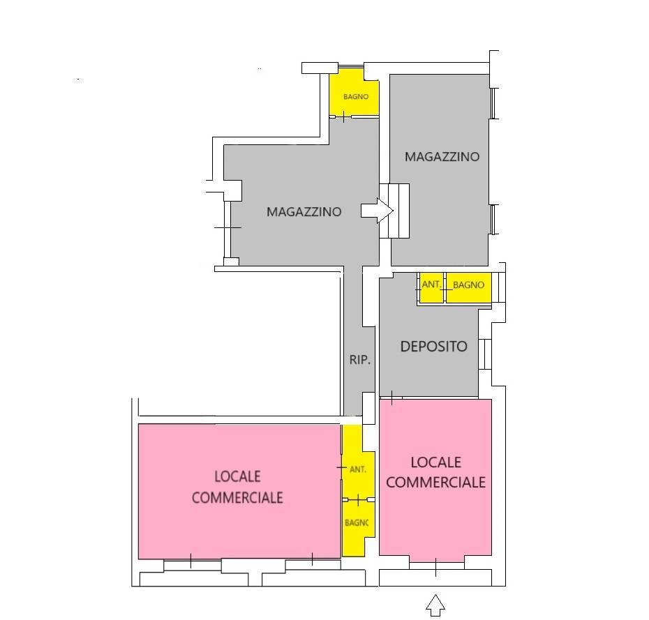 Foto 23 - Locale Commerciale VIA STANIS MANCA
 
1, Sassari - planimetria 1