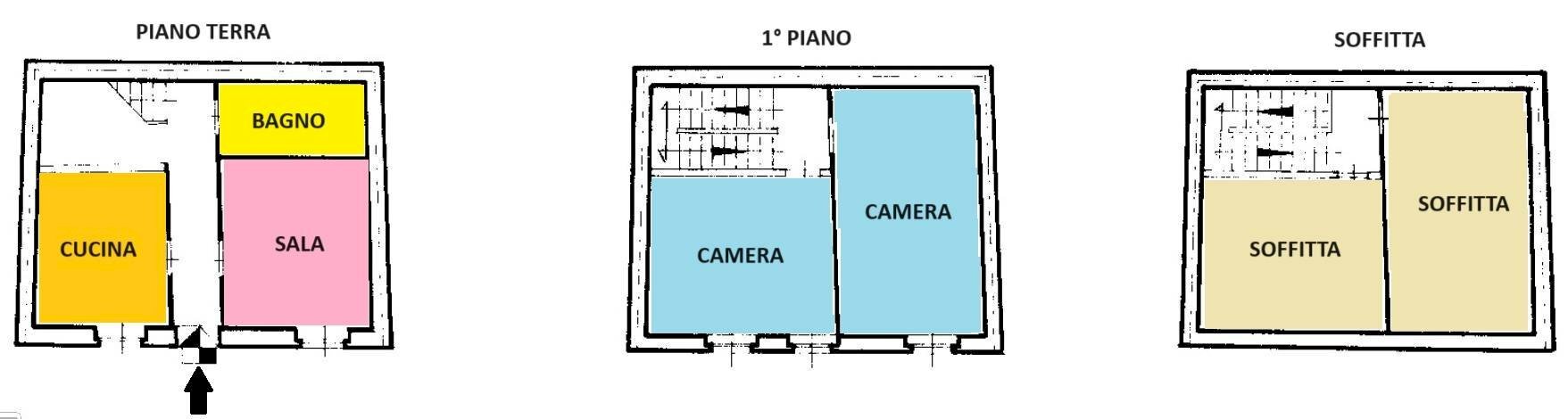 Foto 24 - Casa indipendente Via Soro
 
9, Bonorva - planimetria 1