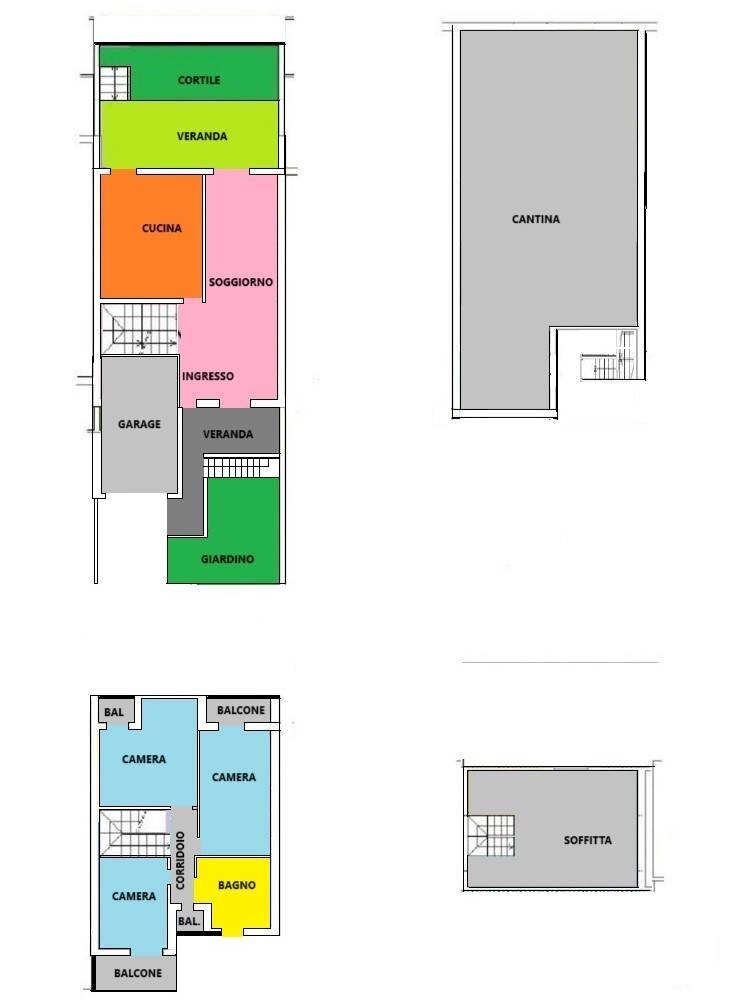Foto 29 - Terraced Villa Via Battista Falchi
 
snc, Sassari - floor plans 1