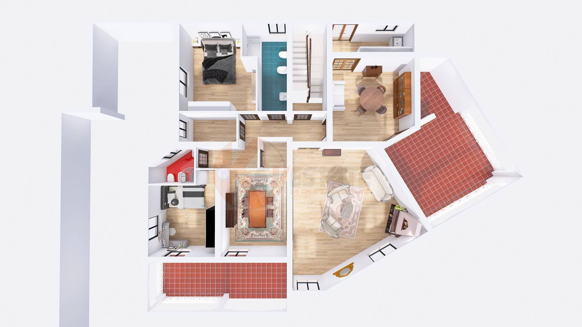 Foto 75 - Villa REGIONE MACCIA D` AGLIASTRU
 
166, Sassari - planimetria 1