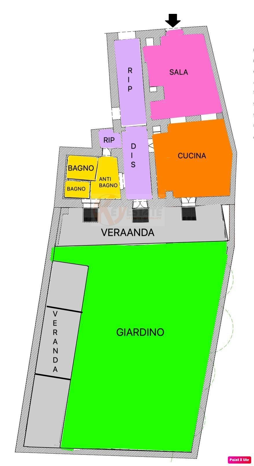 Foto 15 - Ufficio Usai
 
31, Sassari - planimetria 1