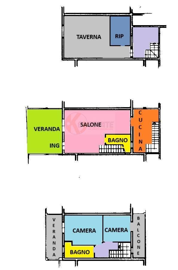 Foto 36 - Villa a Schiera Via Donizetti
 
32, Olbia - planimetria 1