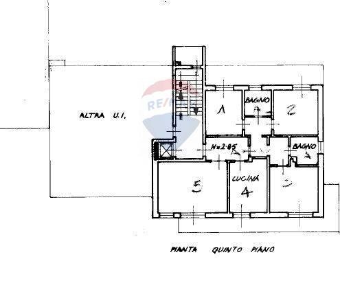 Pianta 2D - Four-room apartment via Mameli
 
15A, Gallarate - floor plans 1