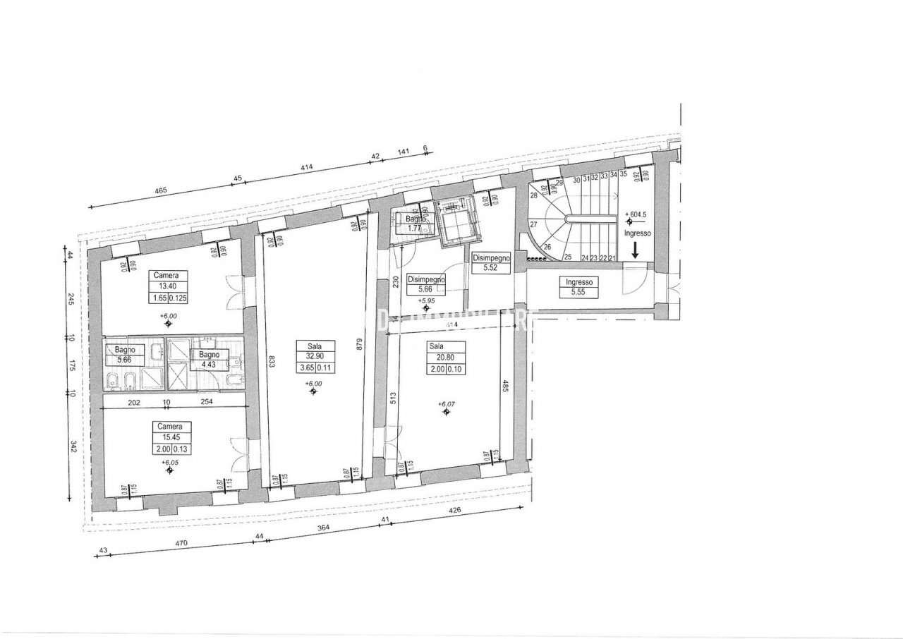 Foto 18 - Trilocale VIA FORESTUZZO, Asolo - planimetria 1