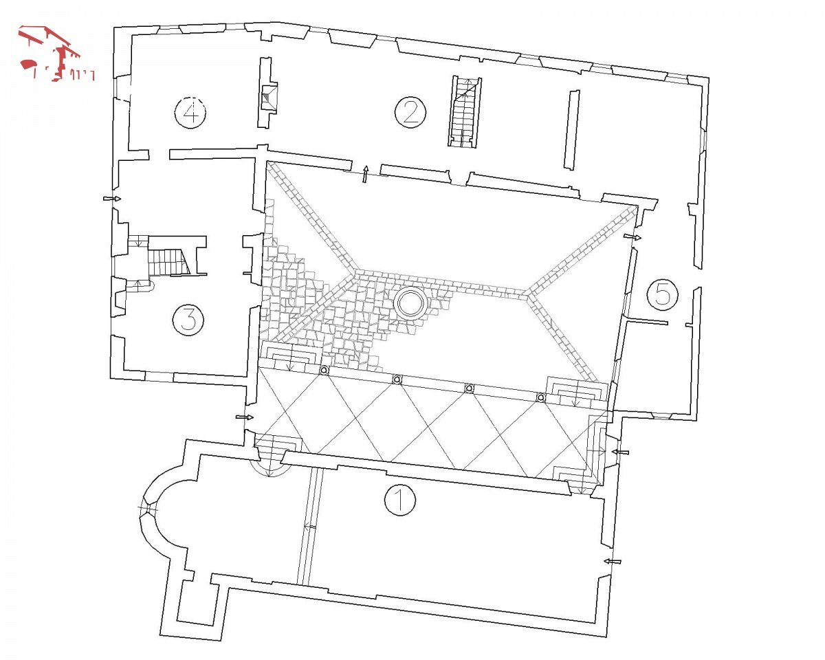 BORGHETTO CON CHIESA ROMANICA - Rustic via del Cesto, Figline e Incisa Valdarno - floor plans 1