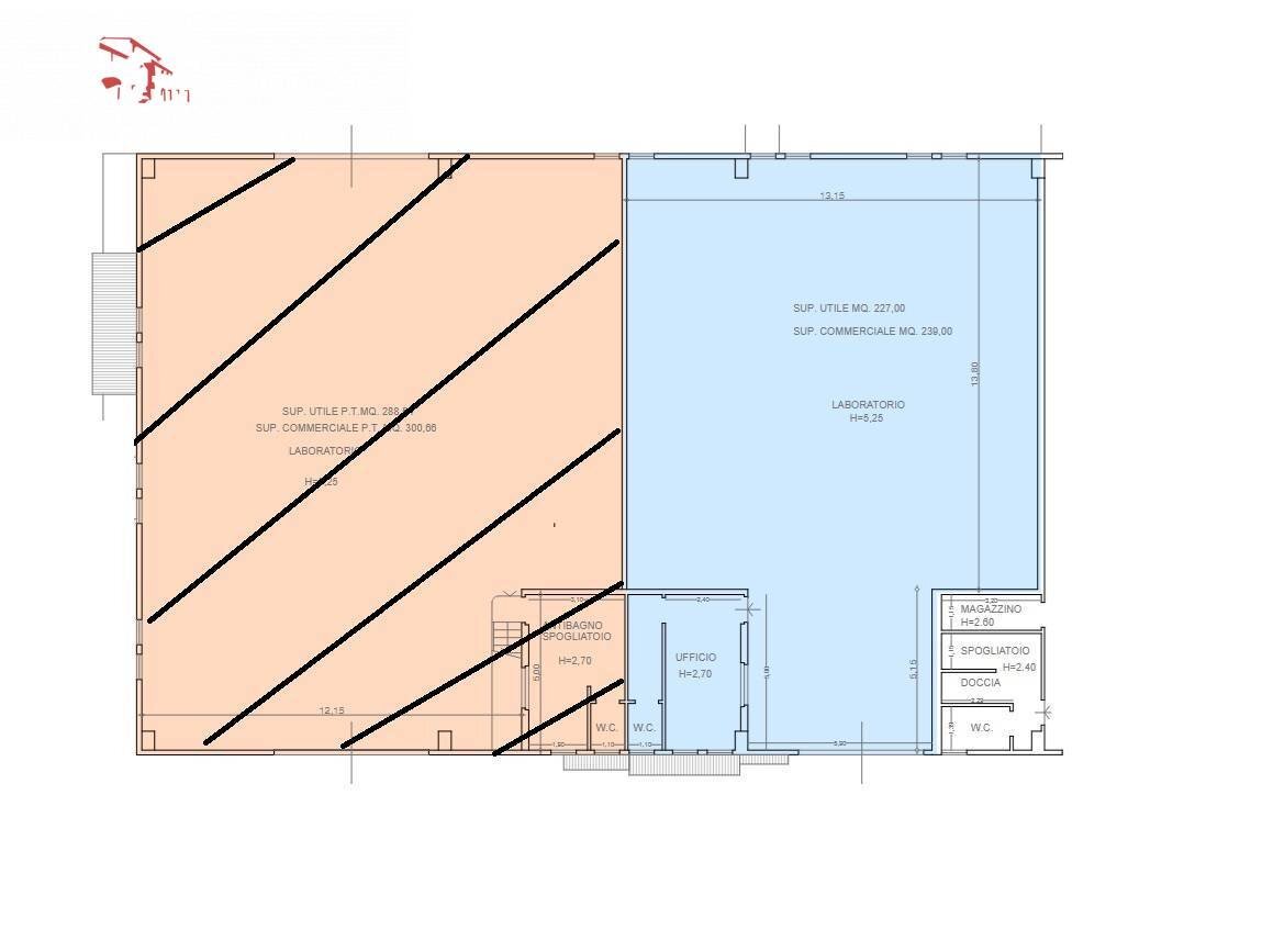 Foto 4 - Capannone via Linari, Greve in Chianti - planimetria 1