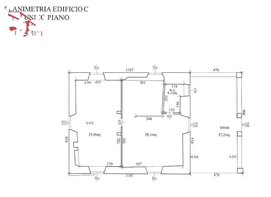 Foto 17 - Rustic frazione Carbonile
 
20, Dicomano - floor plans 1