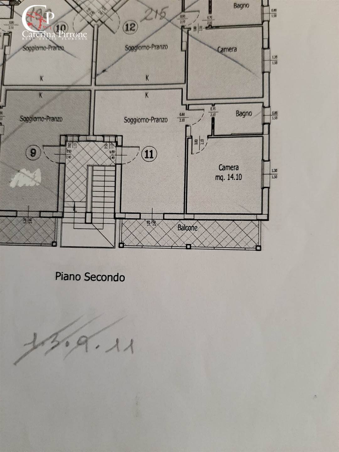 Foto 30 - Trilocale località Cotone
 
10, Rosignano Marittimo - planimetria 1