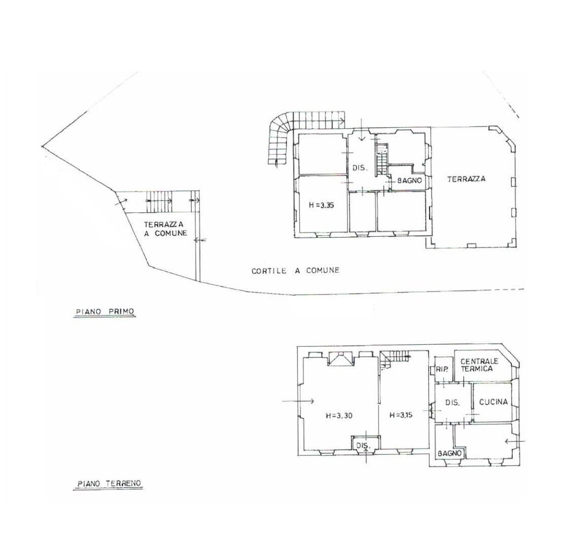 Foto 20 - Villa via Martiri di Podernuovo
 
1, Pelago - floor plans 1