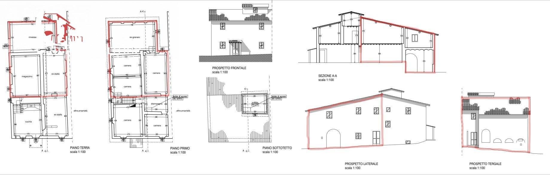 Foto 7 - Rustico via di San Gavino
 
10, Scarperia e San Piero - planimetria 1