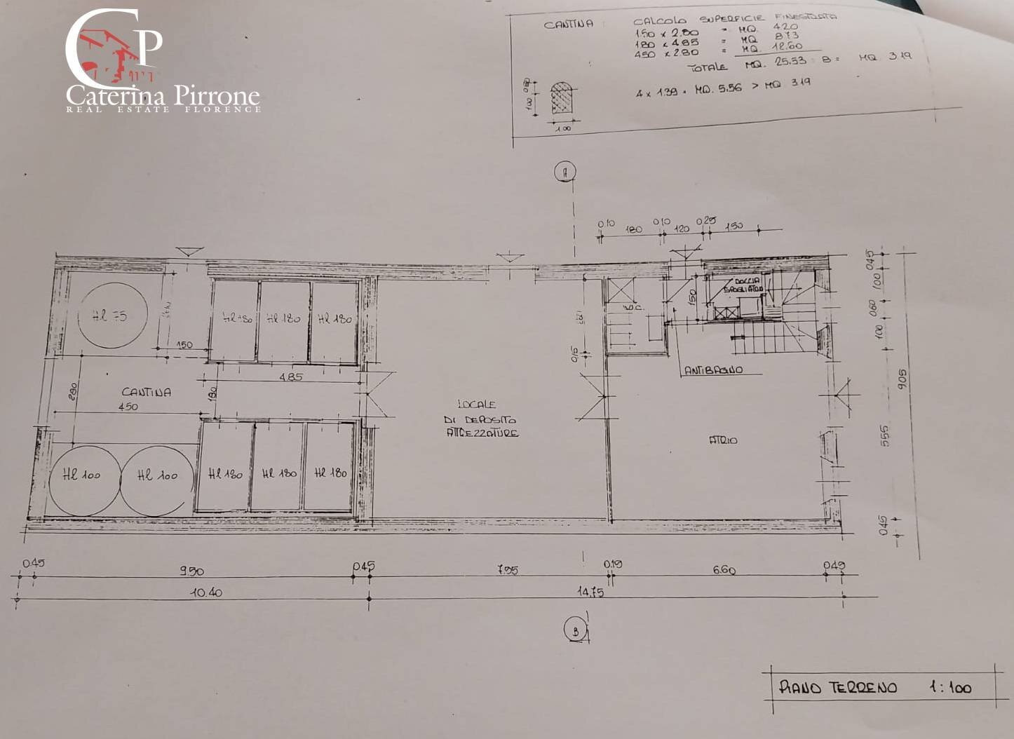 Foto 21 - Rustico frazione Dicomano Campagna
 
10, Dicomano - planimetria 1