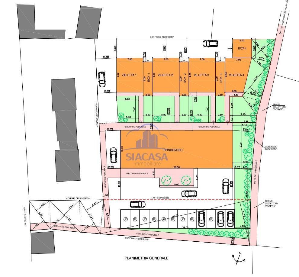 Foto 7 - Terreno edificabile Cornate d'Adda - planimetria 1