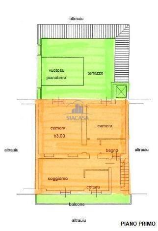 Foto 44 - Casa semi indipendente Via Sant'Antonio
 
21, Ronco Briantino - planimetria 1