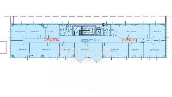 Foto 39 - Office Mezzago - floor plans 1