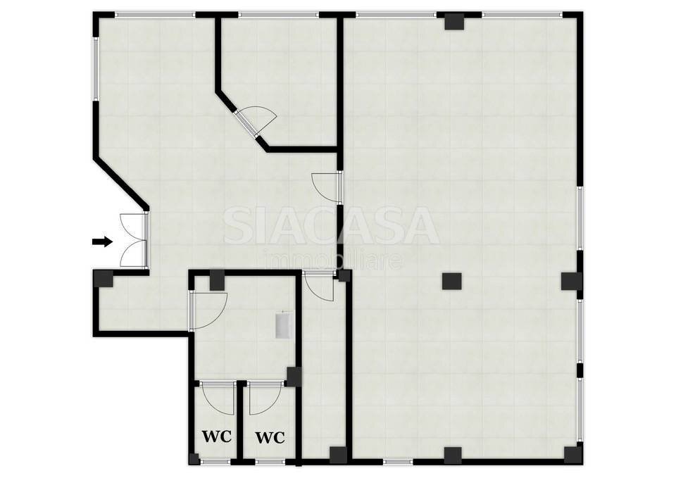 Foto 8 - Ufficio Segrate, Segrate - planimetria 1