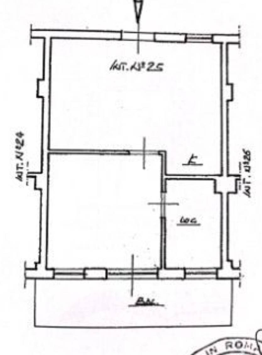 Foto 13 - Bilocale Via Dell'unione
 
83, Guidonia Montecelio - planimetria 1