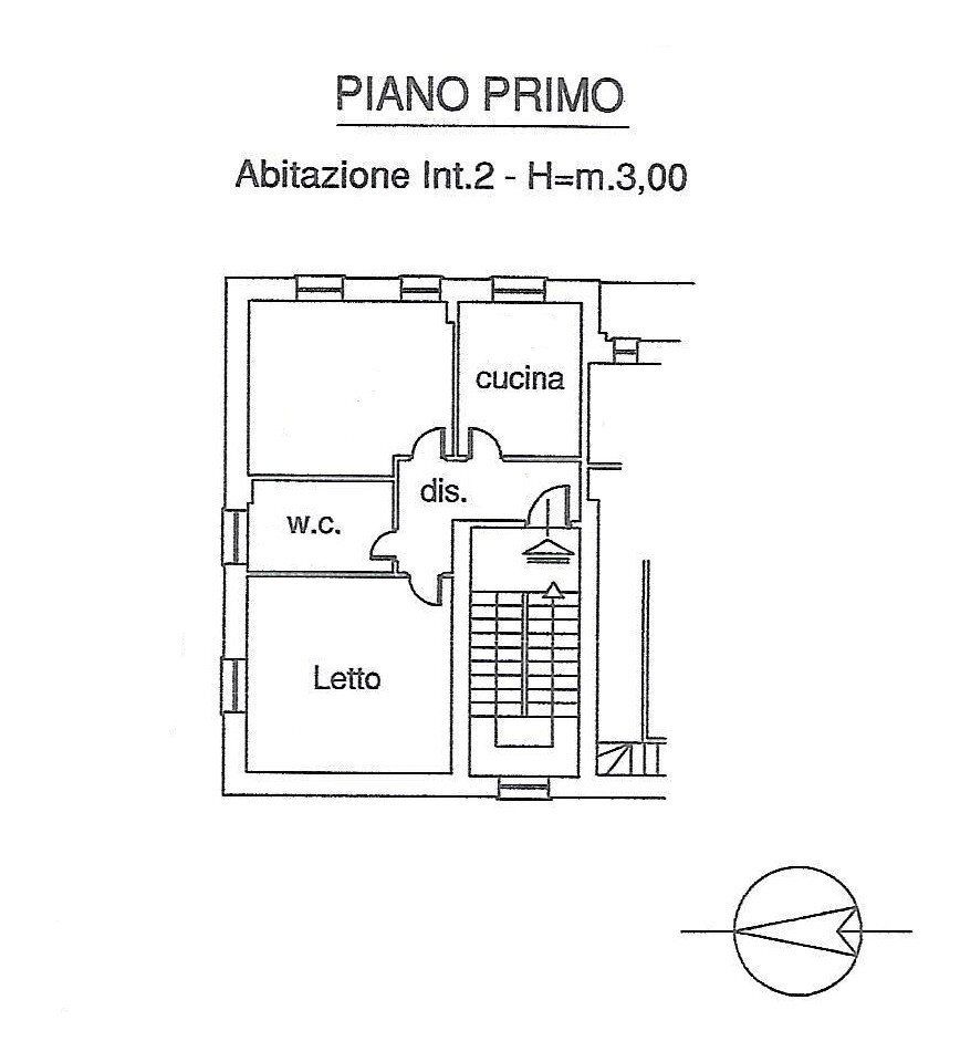 Foto 12 - Bilocale Via Giuseppe di Vittorio
 
16/a, Morlupo - planimetria 1