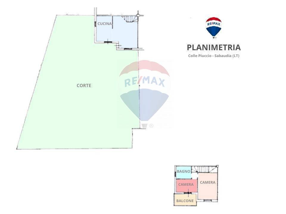 Foto 24 - Semi-detached house Via dell'Ariete
 
22/24, Sabaudia - floor plans 1