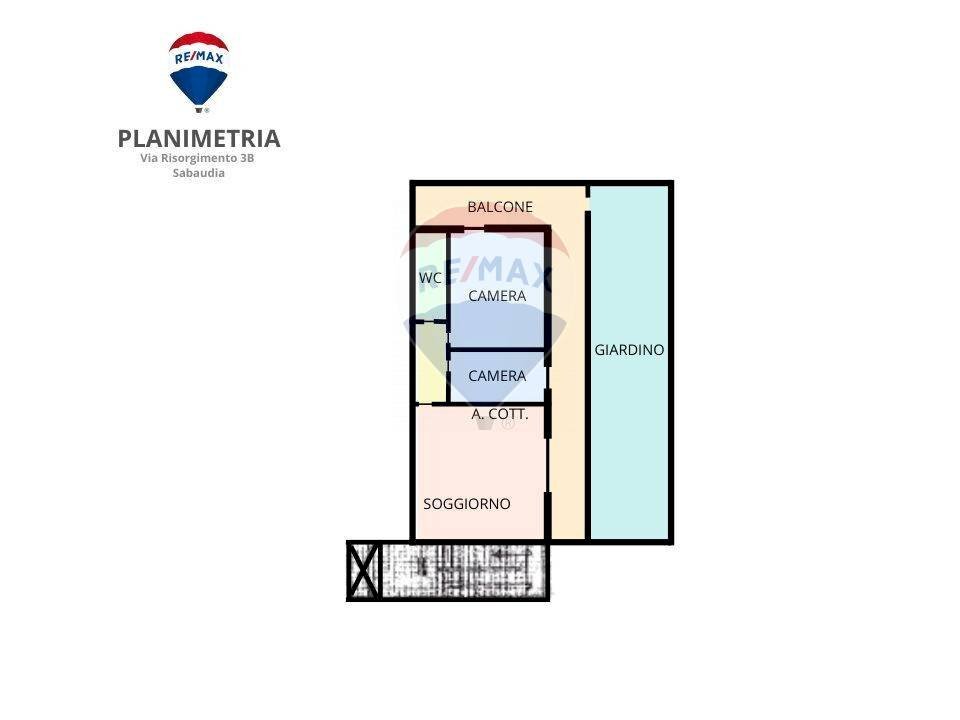Foto 15 - Quadrilocale Via Risorgimento
 
3 B, Sabaudia - planimetria 1