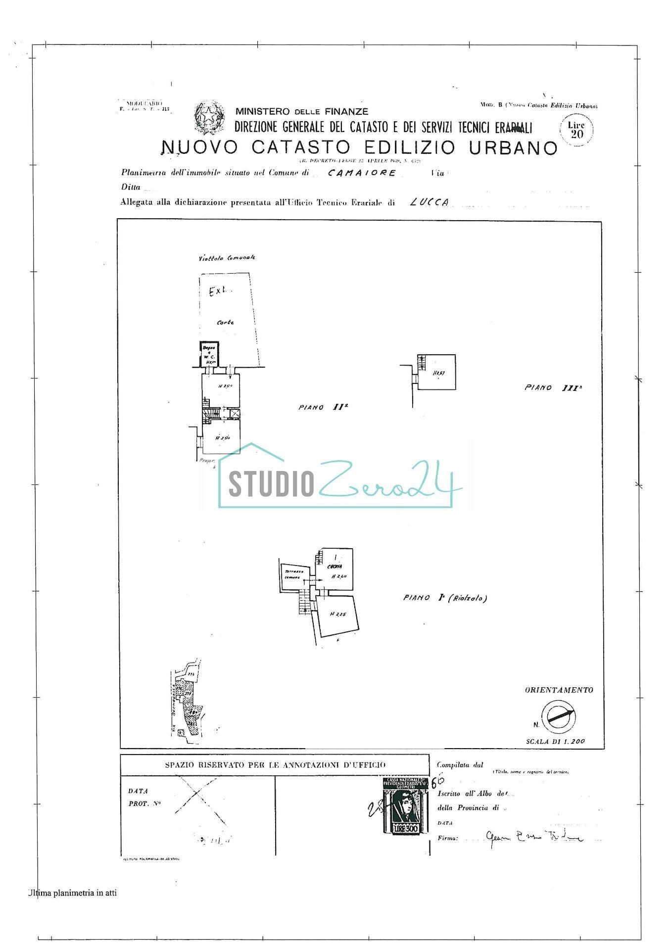 Foto 11 - Semi-detached house via del lastrico, Camaiore - floor plans 1