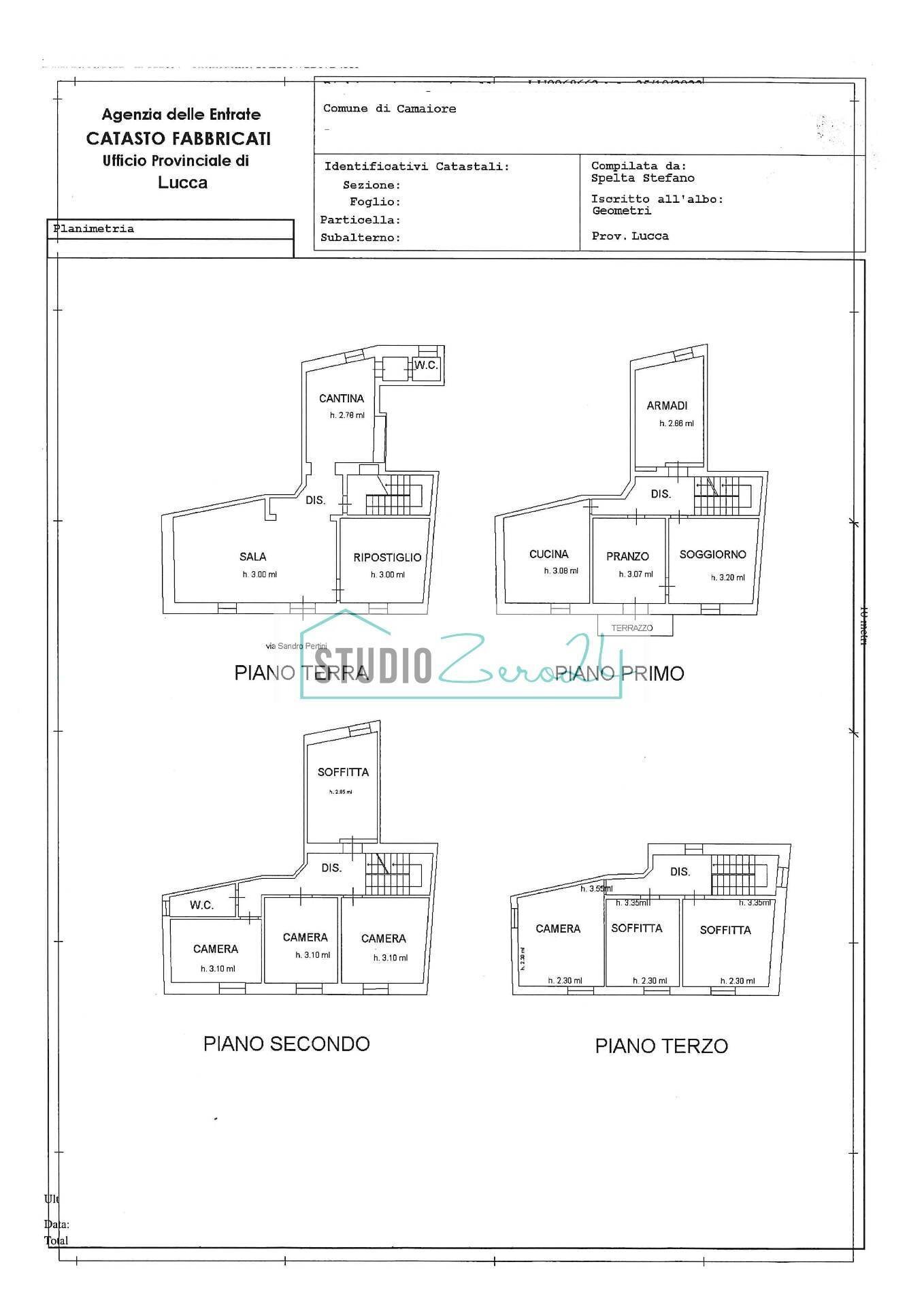 Foto 46 - Casa semi indipendente corte rodeschi
 
15, Camaiore - planimetria 1